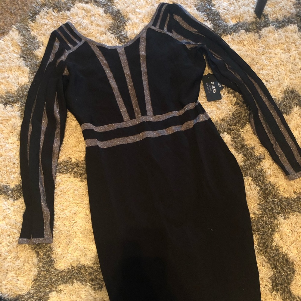 Women’s black mini dress